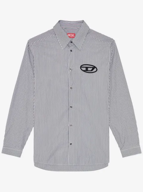 Diesel S-Simply-E striped cotton shirt 