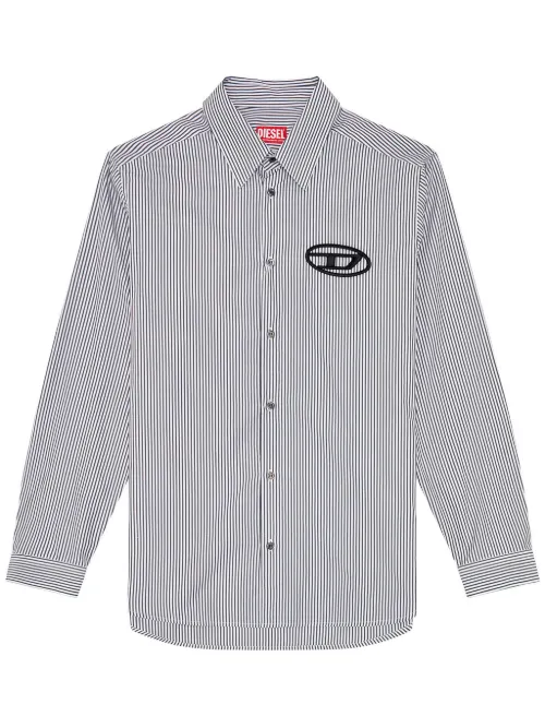 Chemise S-Simply-E à rayures - Diesel - Modalova