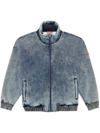 Diesel S-Batel デニムジャケット | ブラック | FARFETCH JP