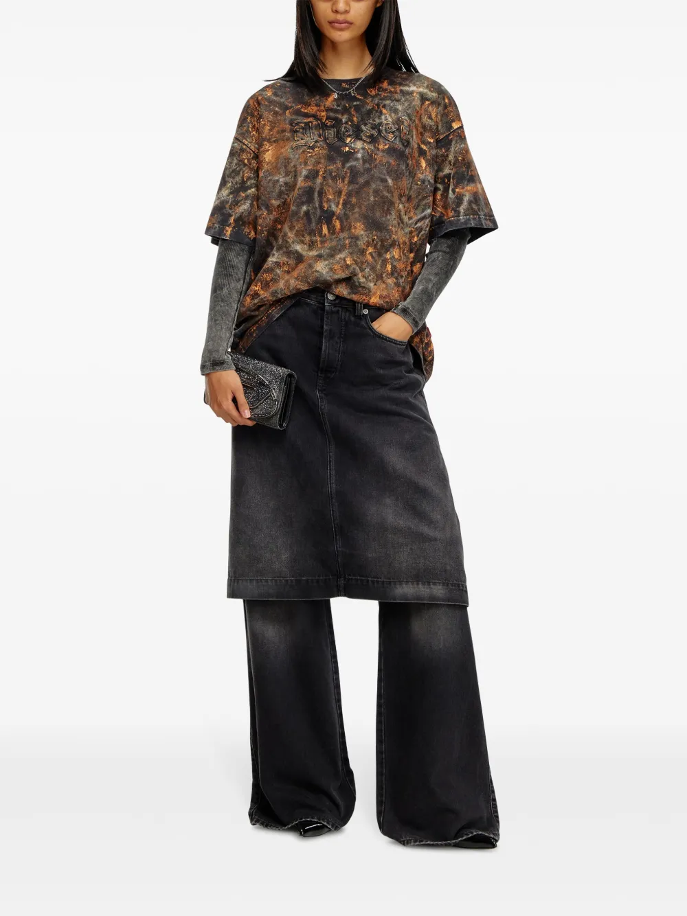 Diesel Camelia blouse - Zwart