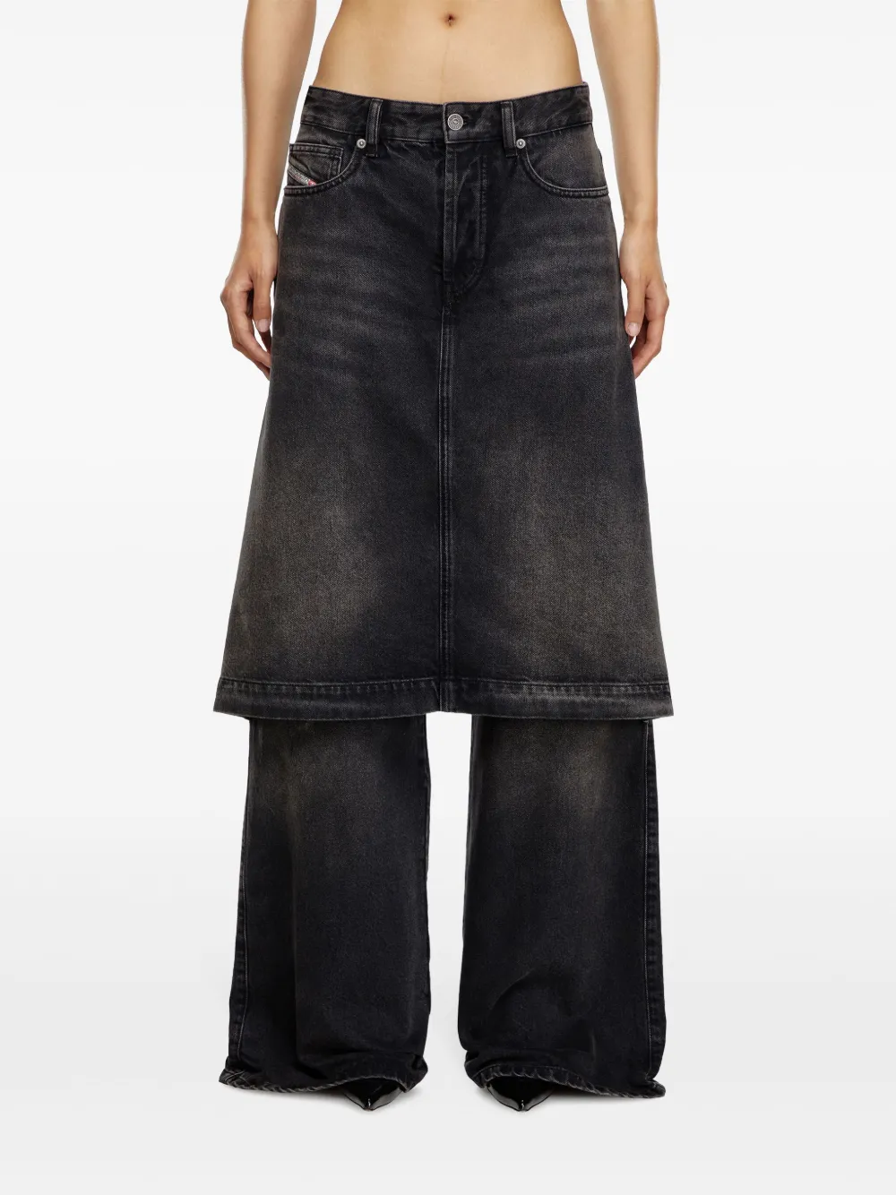 Diesel Camelia blouse Zwart