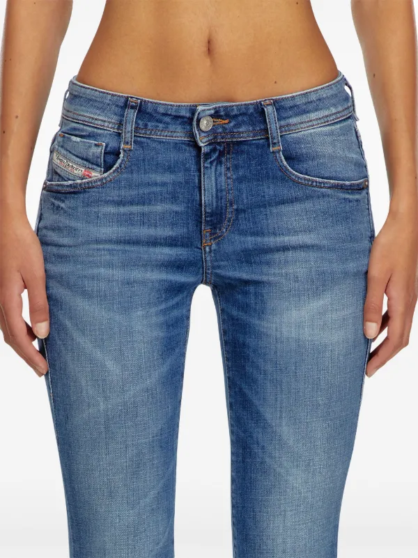 DIESEL>>Diesel 1969 D-Ebbey フレア ジーンズ Diesel® 1969 D-EBBEY | Women's High-Back Bootcut Jeans