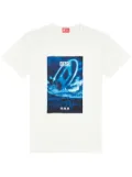Diesel T-Boxt-Q16 graphic-print T-shirt - White