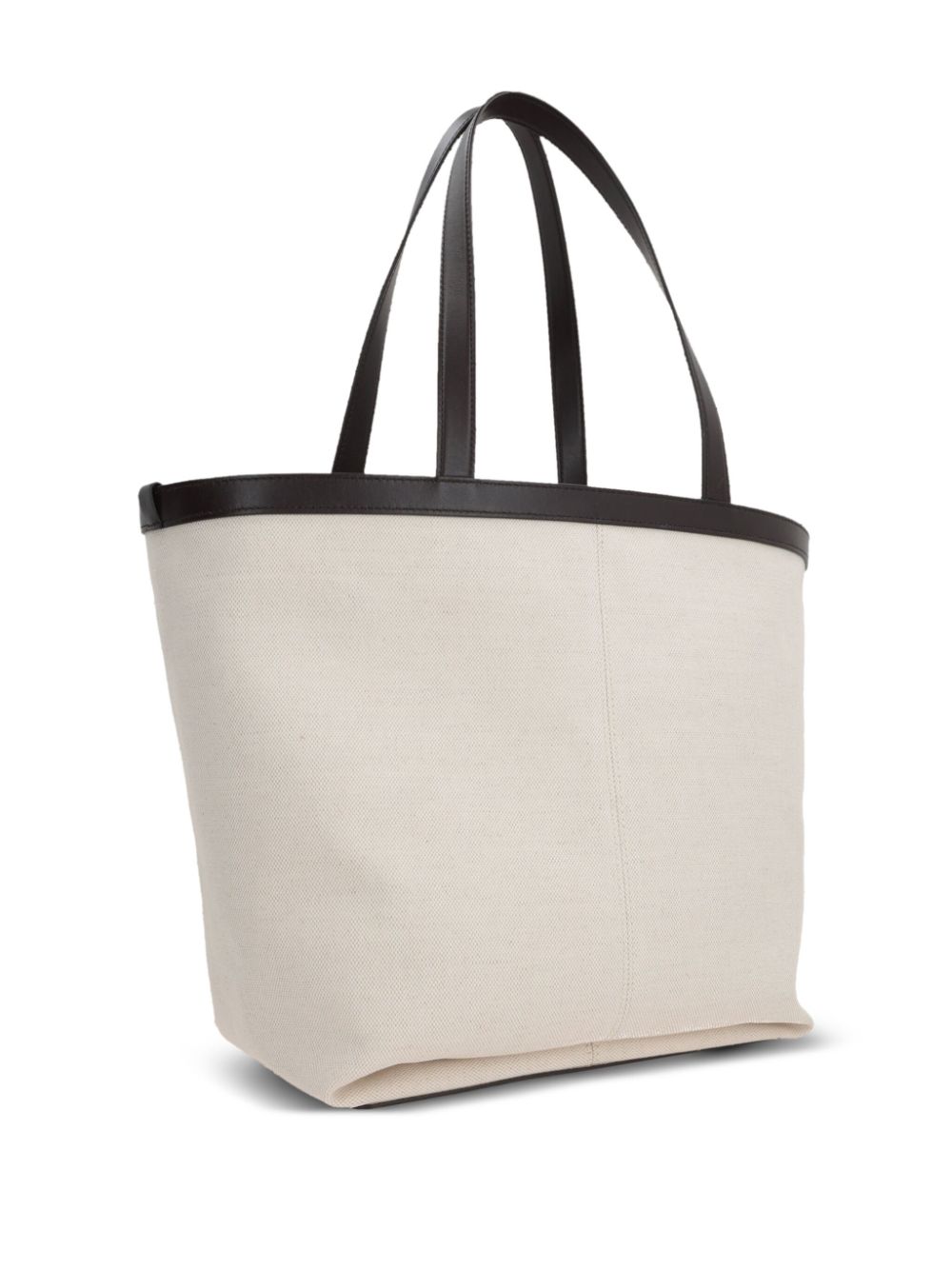 Shop Bottega Veneta Medium Flip Flap Tote Bag In Neutrals