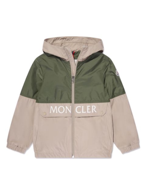 Moncler Enfant Joly logo印花连帽夹克