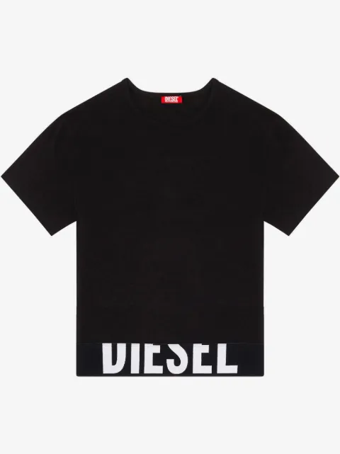Diesel t-shirt Uftee à coupe crop