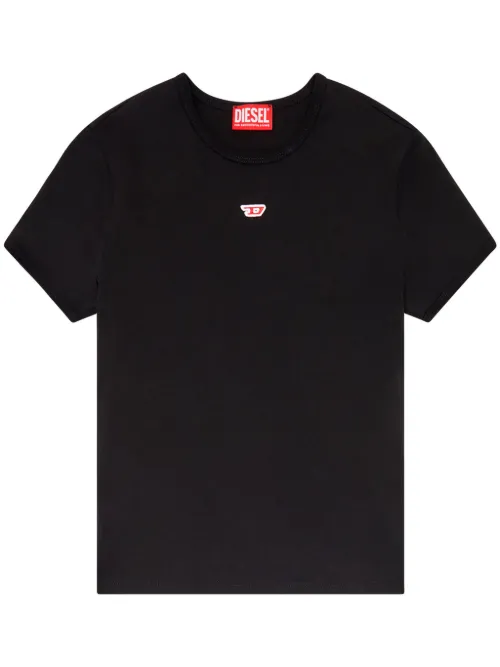 T-shirt à logo brodé - Diesel - Modalova