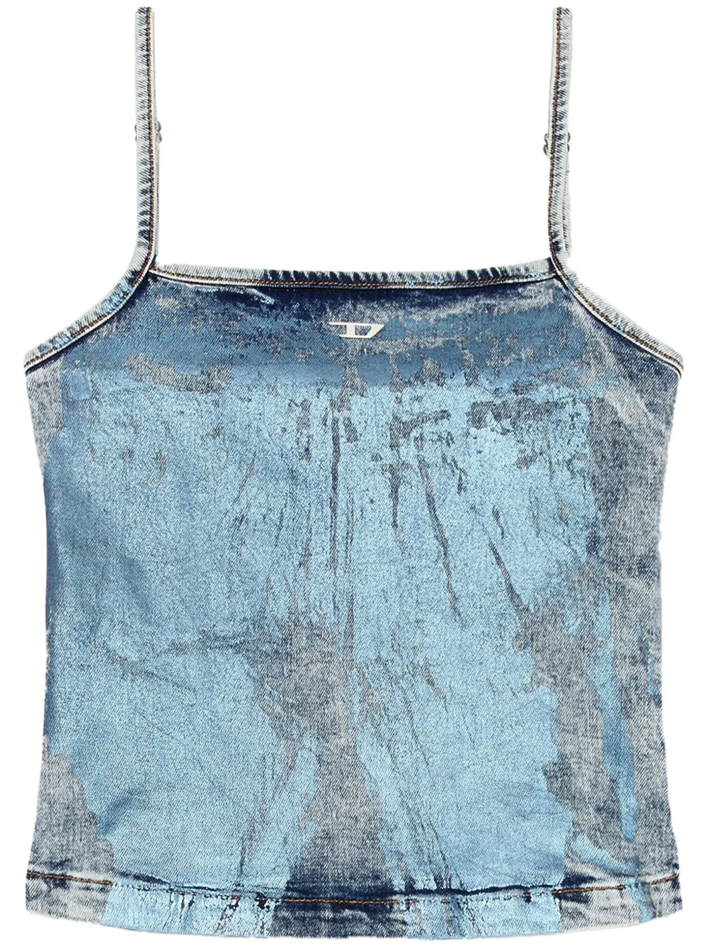 Diesel De-Ila-S metallic-effect top Women
