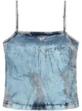 Diesel De-Ila-S metallic-effect top - Blue