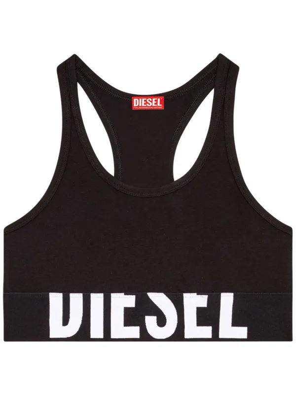 Diesel ストレッチコットン ブラレット | ブラック | FARFETCH JP
