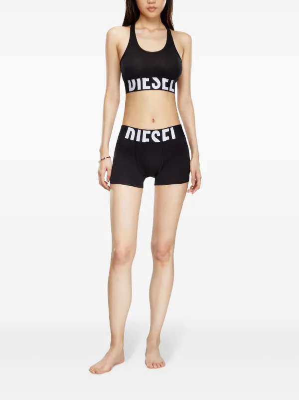 【DIESEL】大人気 ◇国内完売商品◇ コットンレース ブラレット ディーゼル DIESEL レースアップスニーカー （BLACK） -waja