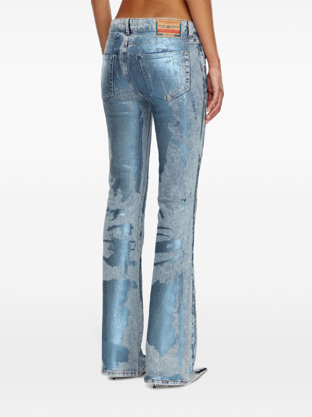 Diesel 1969 D-Ebbey 0AJEU Flare Jeans Women