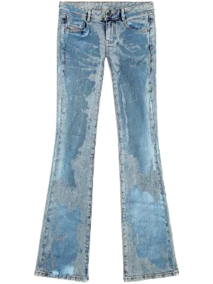 Diesel Flares & Bell Bottom Jeans - Womenswear - Farfetch AU