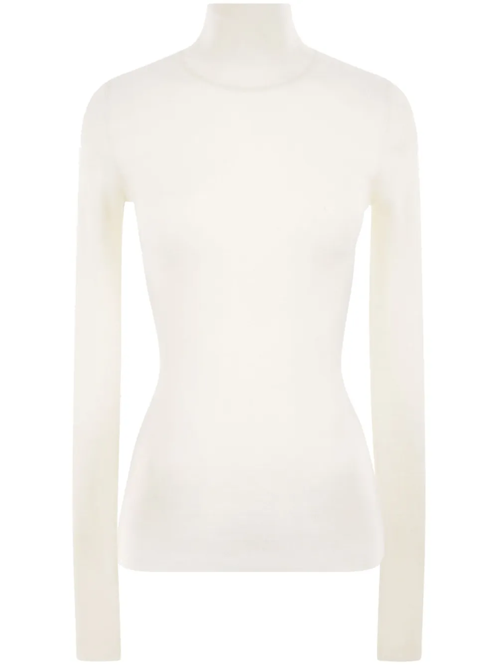 Bottega Veneta Wool Roll-neck Jumper In White