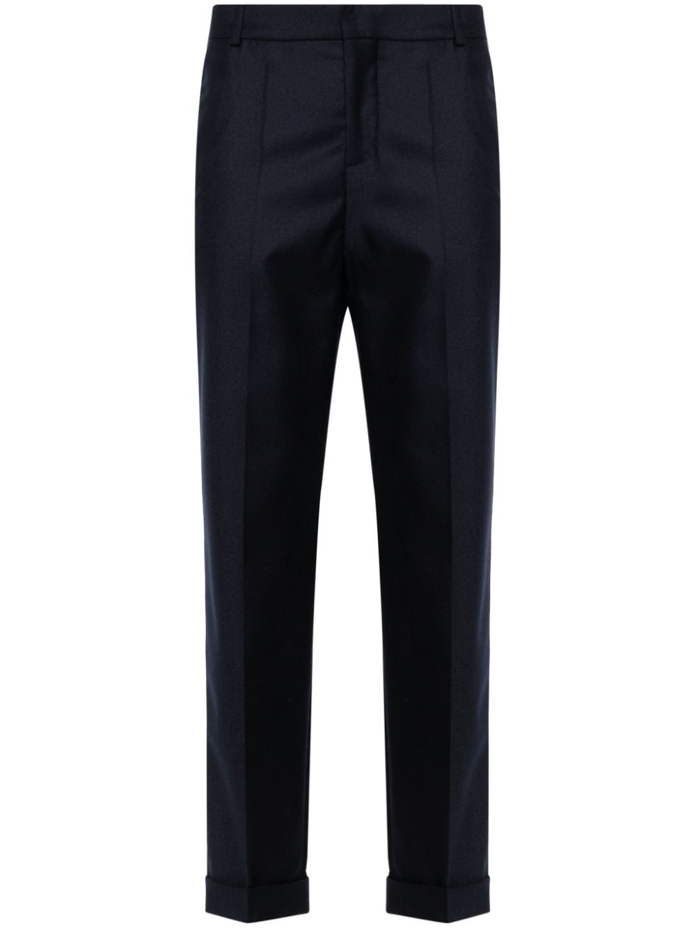 Balmain vrigin-wool tailored trousers - Blu