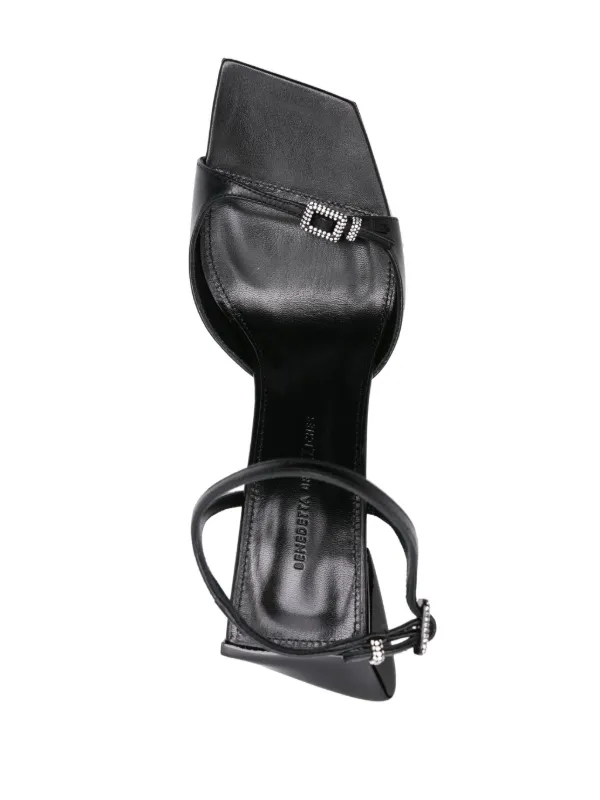 シューズ・サンダルその他 BENEDETTA BRUZZICHES Women Sandals 047THEWORLDISNOTENOUGH Benedetta Bruzziches 90mm crystal-buckle Leather Sandals