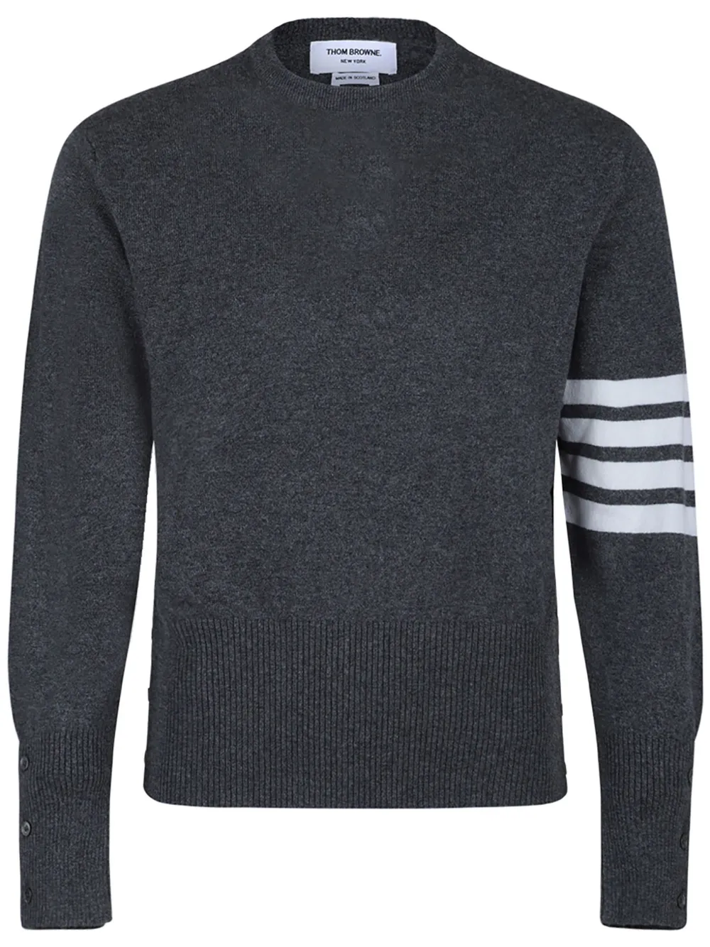 Thom Browne 4-Bar trui Grijs