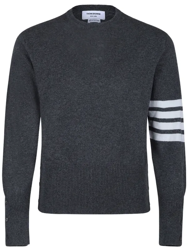 THOM BROWNE グレー セーター 長袖 THOM BROWNE グレー セーター トップス