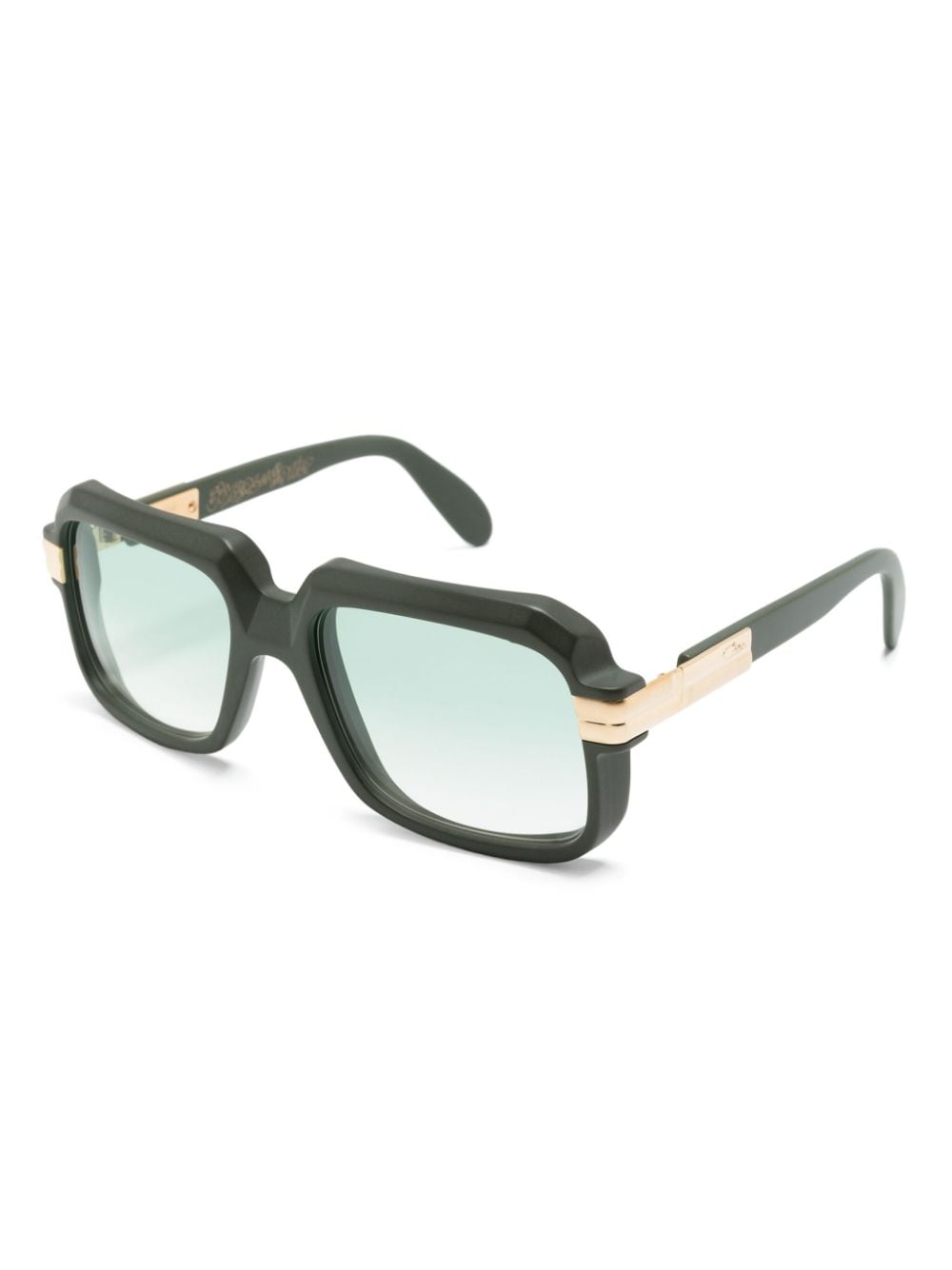Cazal navigator-frame sunglasses - Groen
