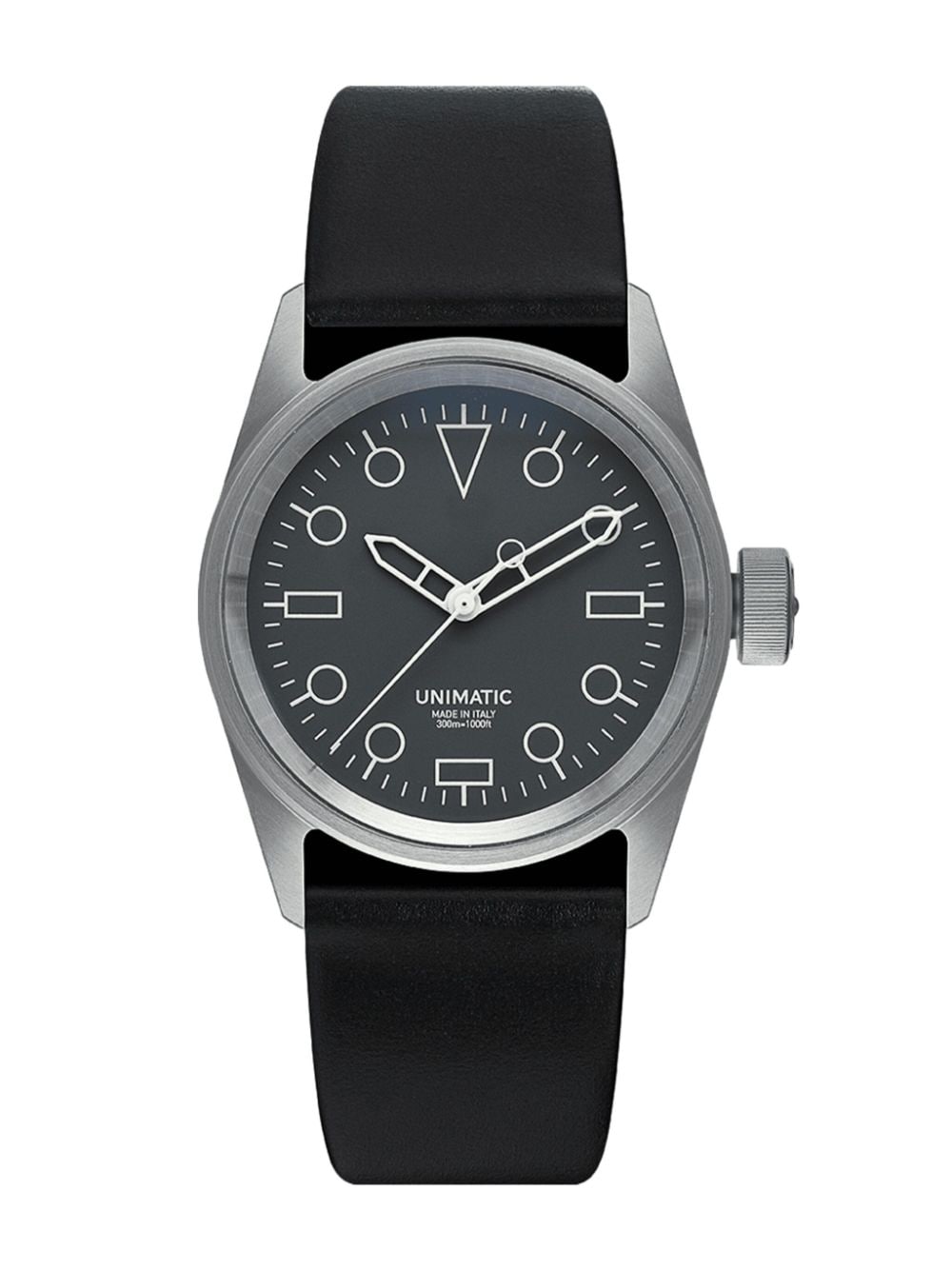 Unimatic Modello Cinque U5s-a 36mm In Black