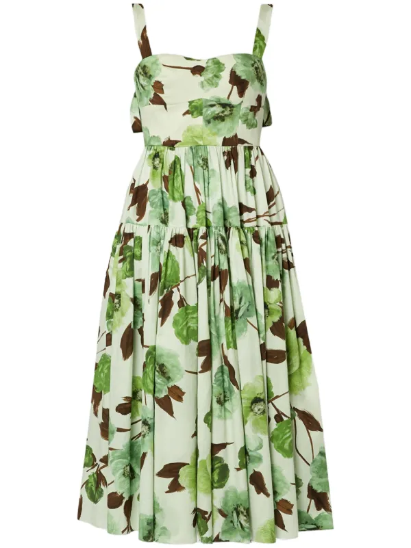 Erdem green dress best sale