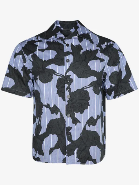 Neil Barrett Bold flowers-print shirt
