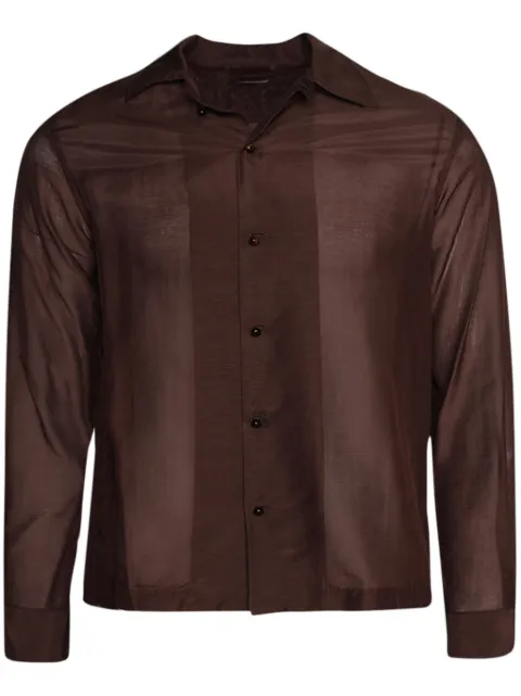 BODE Heartwood striped shirt
