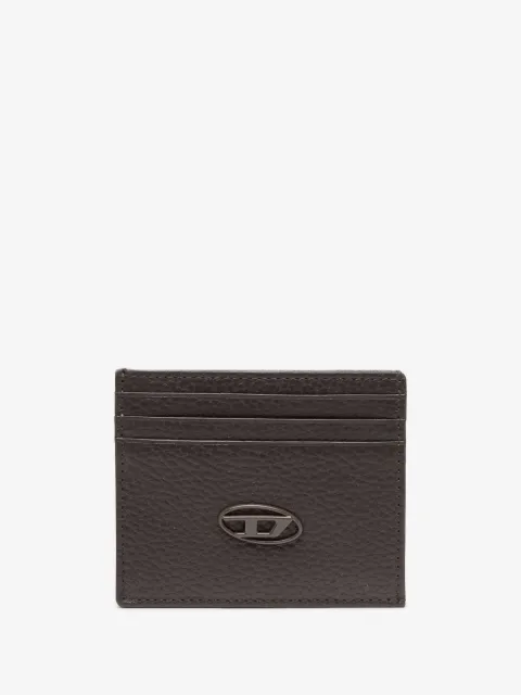 Diesel tarjetero con placa del logo