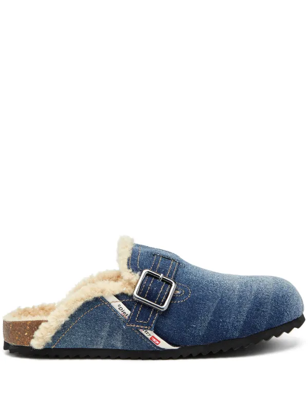 靴 DIESEL D-WOODSTOCK D-WOODSTOCK SLIP-ON スリッポンシューズ｜ブラウン｜メンズ｜DIESEL