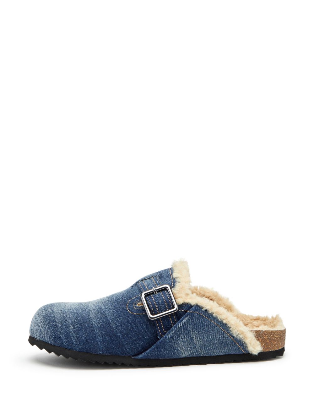 Diesel D-Woodstock denim slippers Men