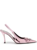 Diesel D-Venus Sb metallic slingback pumps - Pink