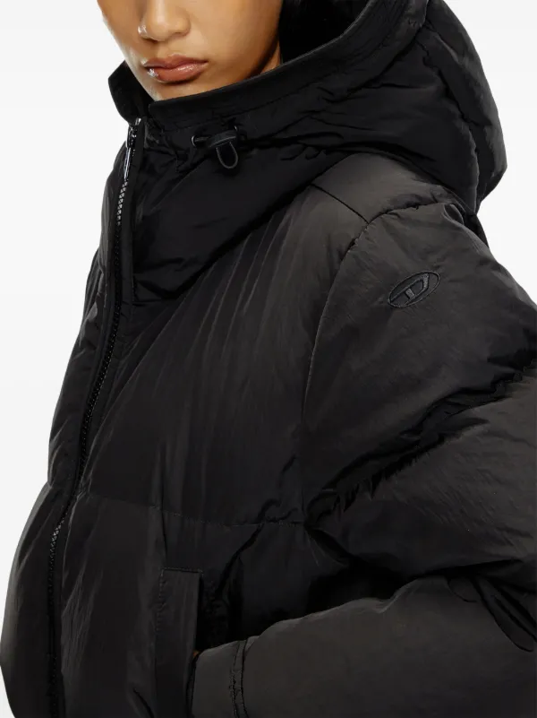 [DIESEL] W-PEYT JACKETS ☆送料込☆ Diesel W-PEYT Puffer Jacket | Black | FARFETCH