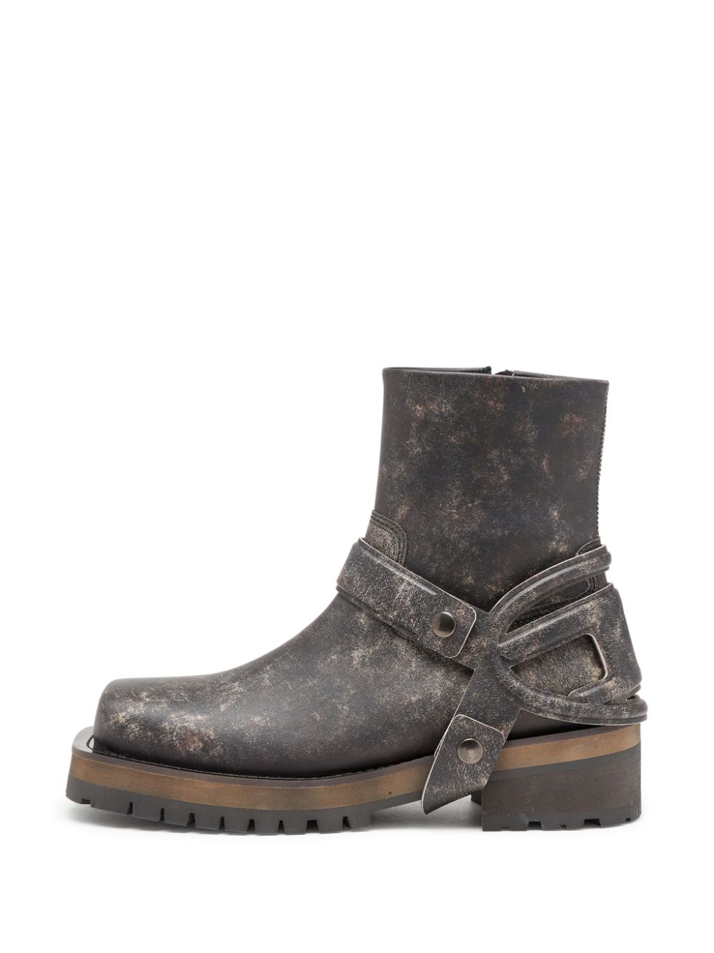 Diesel D-Texan leather boots Men