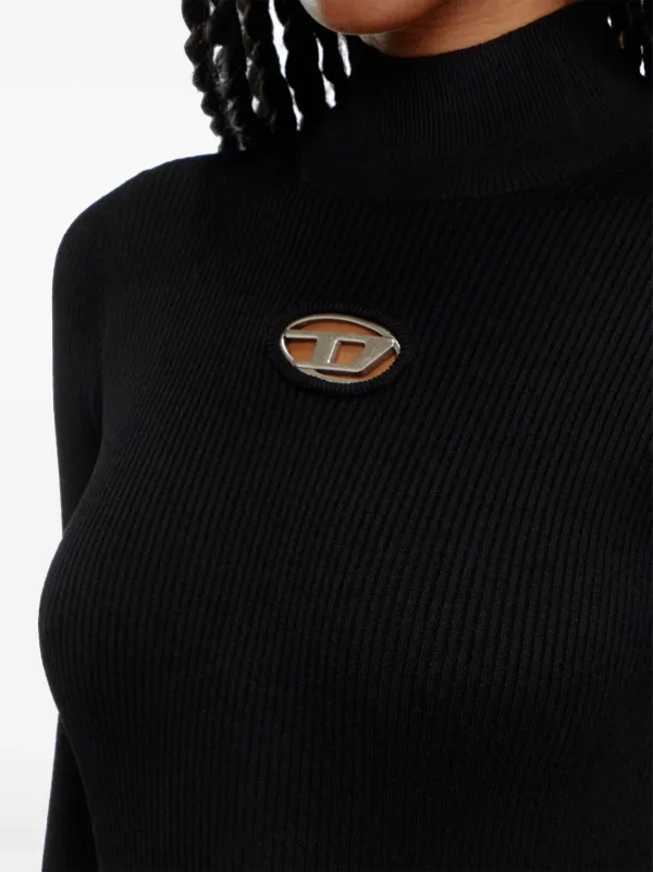 Diesel M-Onervax Dress | Black | FARFETCH GE