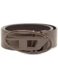 Diesel B-1dr logo-buckle belt - Brown