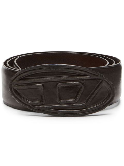 Diesel B-1DR Scratch leather belt Men