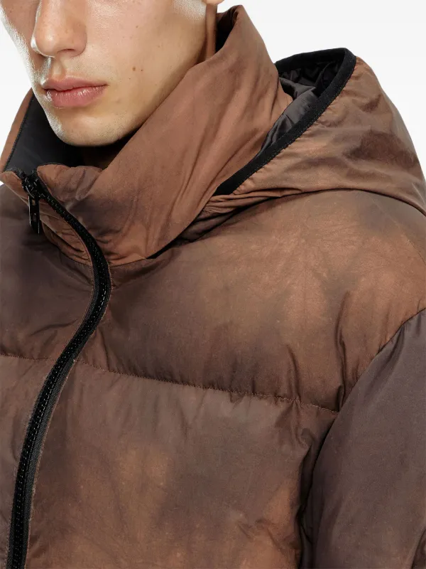 Diesel W-Raveel パデッドジャケット | ブラウン | FARFETCH JP