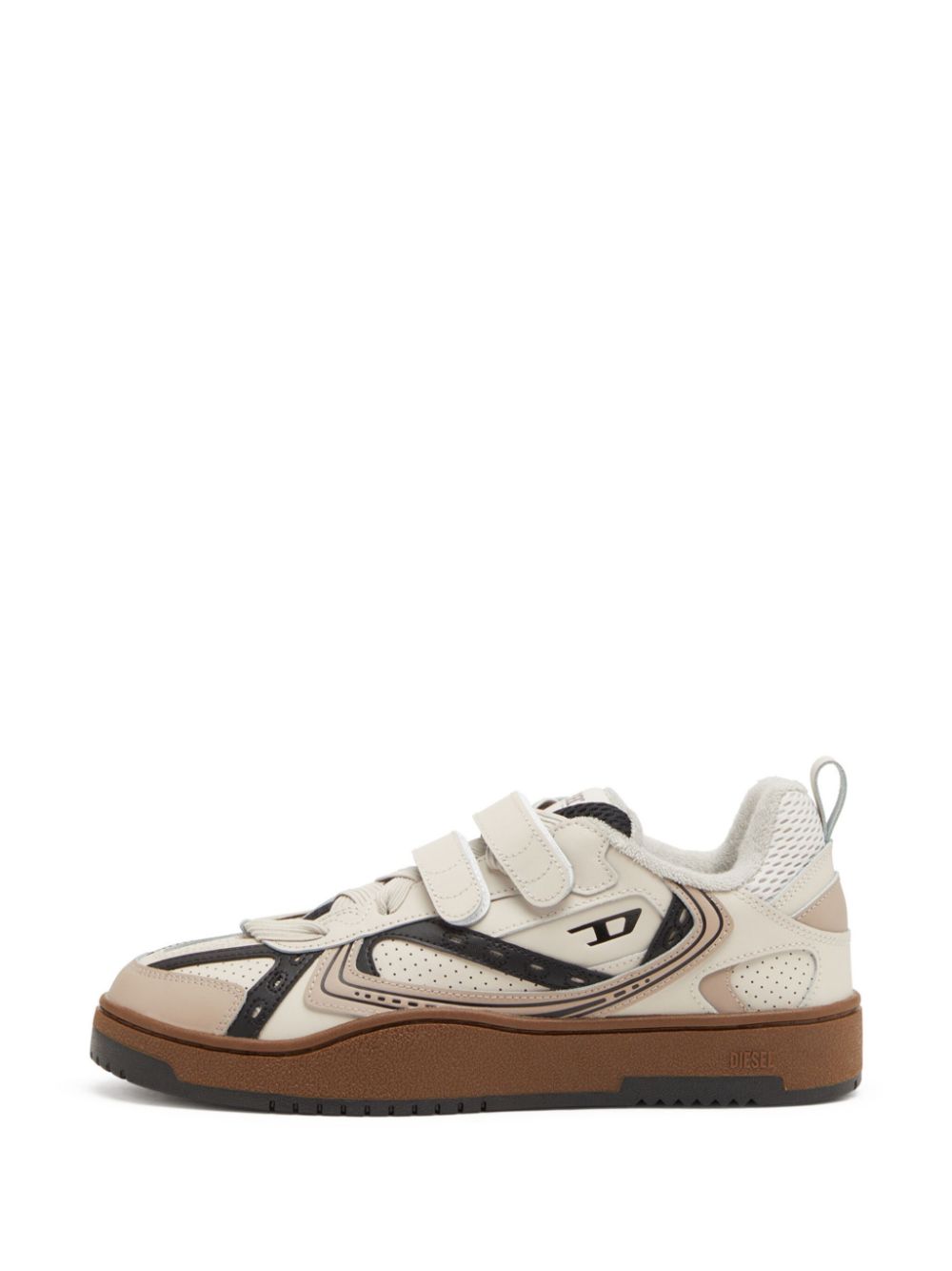 Diesel S-Ukiyo panelled leather sneakers Men