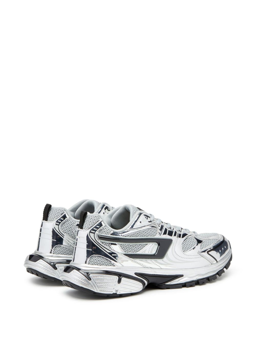 Diesel S-Serendipity Pro-X1 panelled sneakers Silver