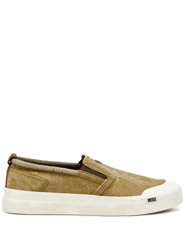 Diesel S-Athos スリッポンスニーカー | ブラウン | FARFETCH JP