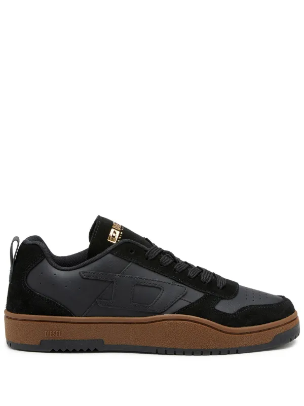 Diesel S Ukiyo V2 Leather Sneakers Black FARFETCH PT