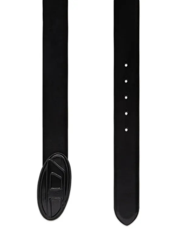 DIESEL ブラックレザー ベルト B-1dr