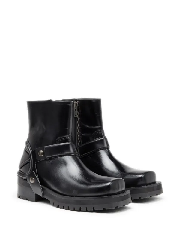 Diesel Texan CH レザーブーツ | ブラック | FARFETCH JP