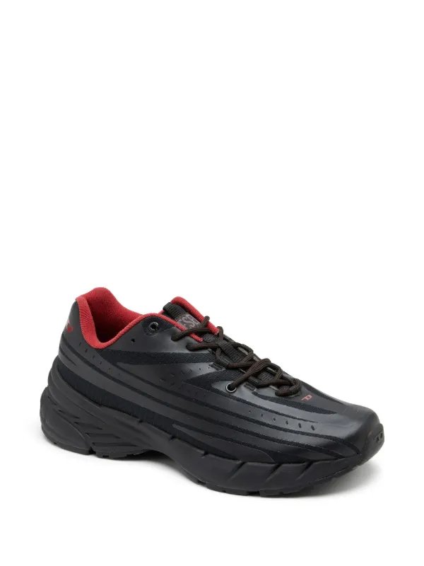Diesel D-Airspeed Low Panelled Sneakers | Black | FARFETCH