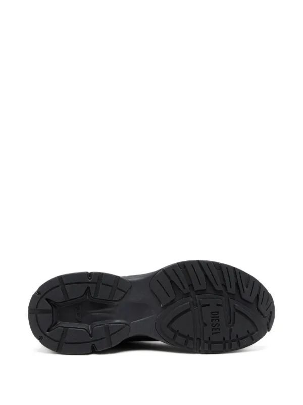 【関税込み】Diesel ブラック D-Airspeed ローカットスニーカー Diesel D-Airspeed Low スニーカー | ブラック | FARFETCH JP