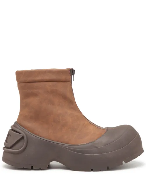 Diesel bottines D-Donald - Marron - Diesel - Modalova