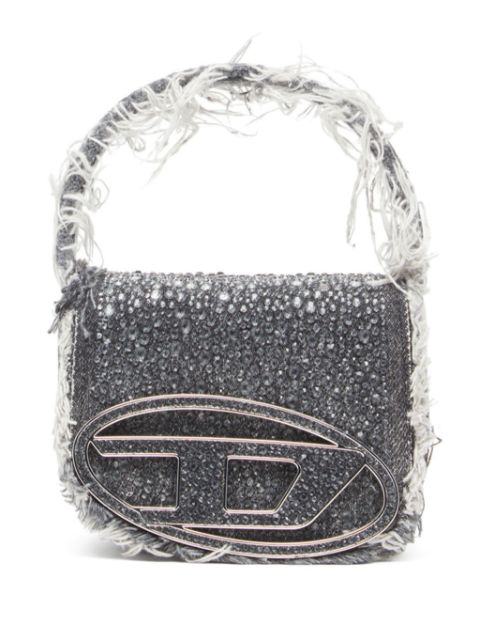 Diesel mini 1DR crystal-embellished shoulder bag Women