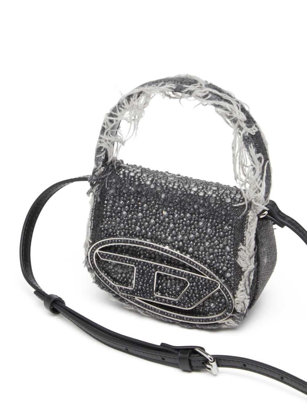 Diesel mini 1DR crystal-embellished shoulder bag Women