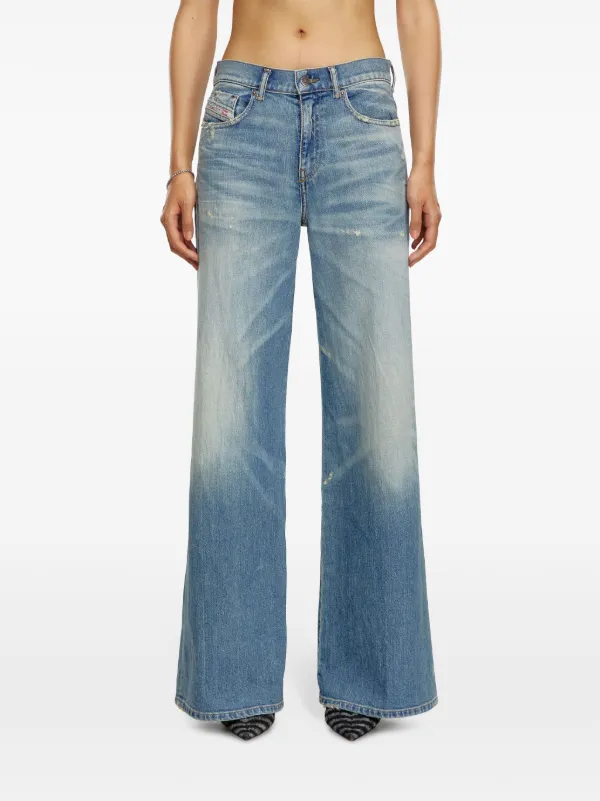 Diesel D-Akemi cotton-blend Jeans | Blue | FARFETCH