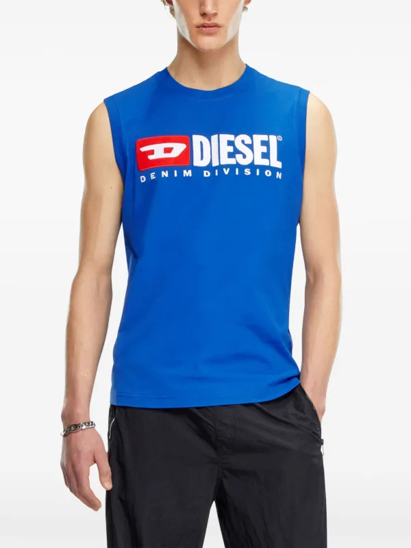 Diesel T-Isco-Div タンクトップ | ブルー | FARFETCH JP